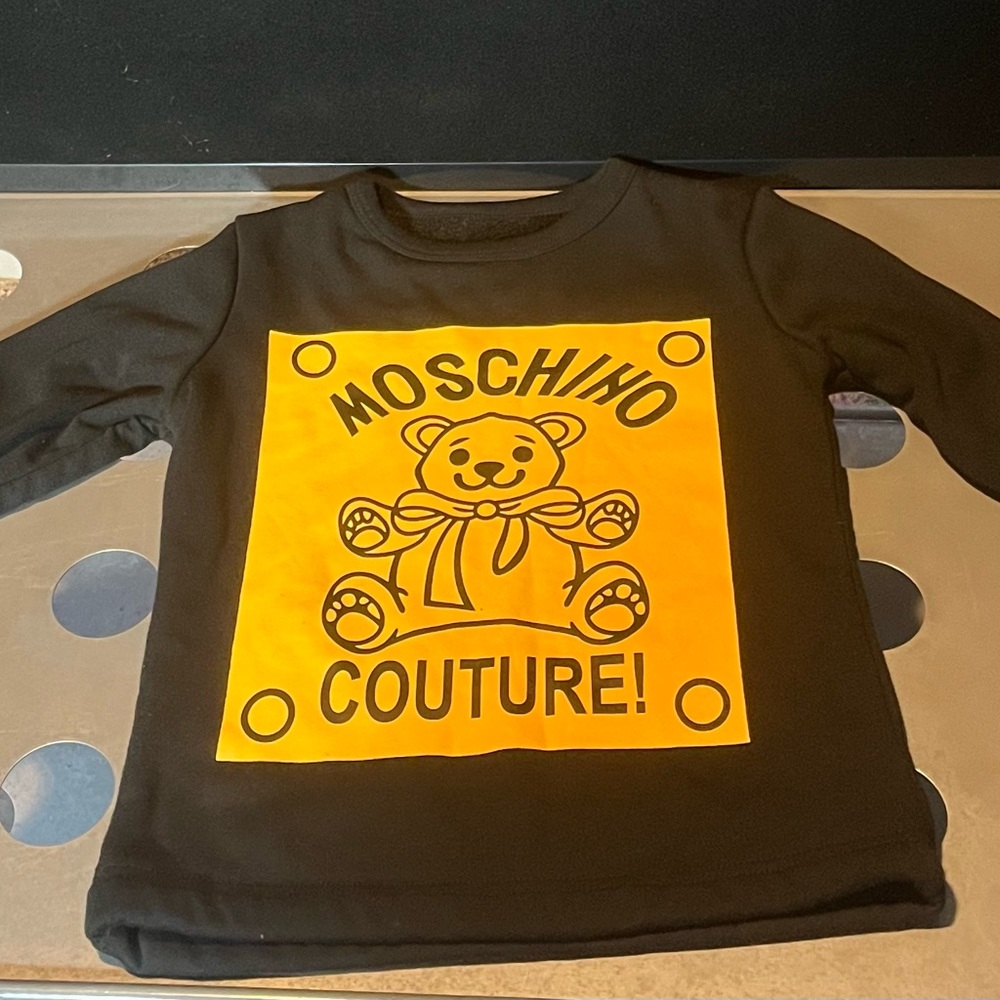 Moschino Couture Sweatshirt Size 7 Toddler